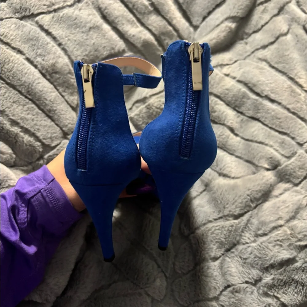 Kelly & Katie Blue Strappy Heels